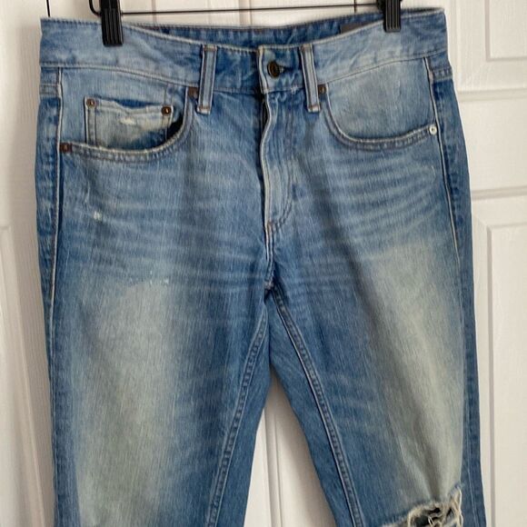 Bonobos Men's Slim Jeans Light Wash‎ Distressed 29x32 - Picture 2 of 11